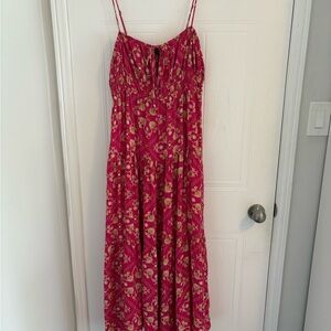 Dynamite Red and Gold Dress